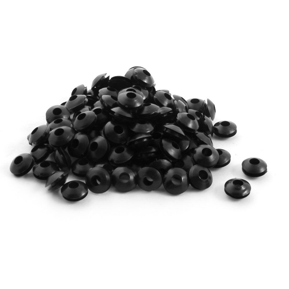 110pcs Tattoo Needle Gun Machine Dual Side Armature Bar Grommet Bushing 4x10x4mm