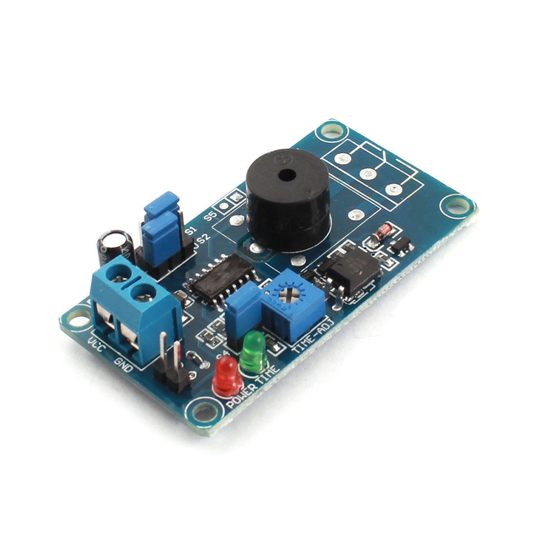 DC 12V Normally Open Trigger 85dB Buzzer Alarm Time Delay Module FC-31