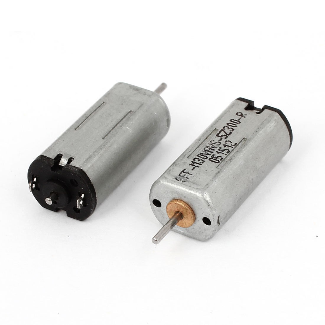 2 Pcs DC 1-3V 1mm Dia Shaft 18000 r/min Rotary Magnet Electric Motor
