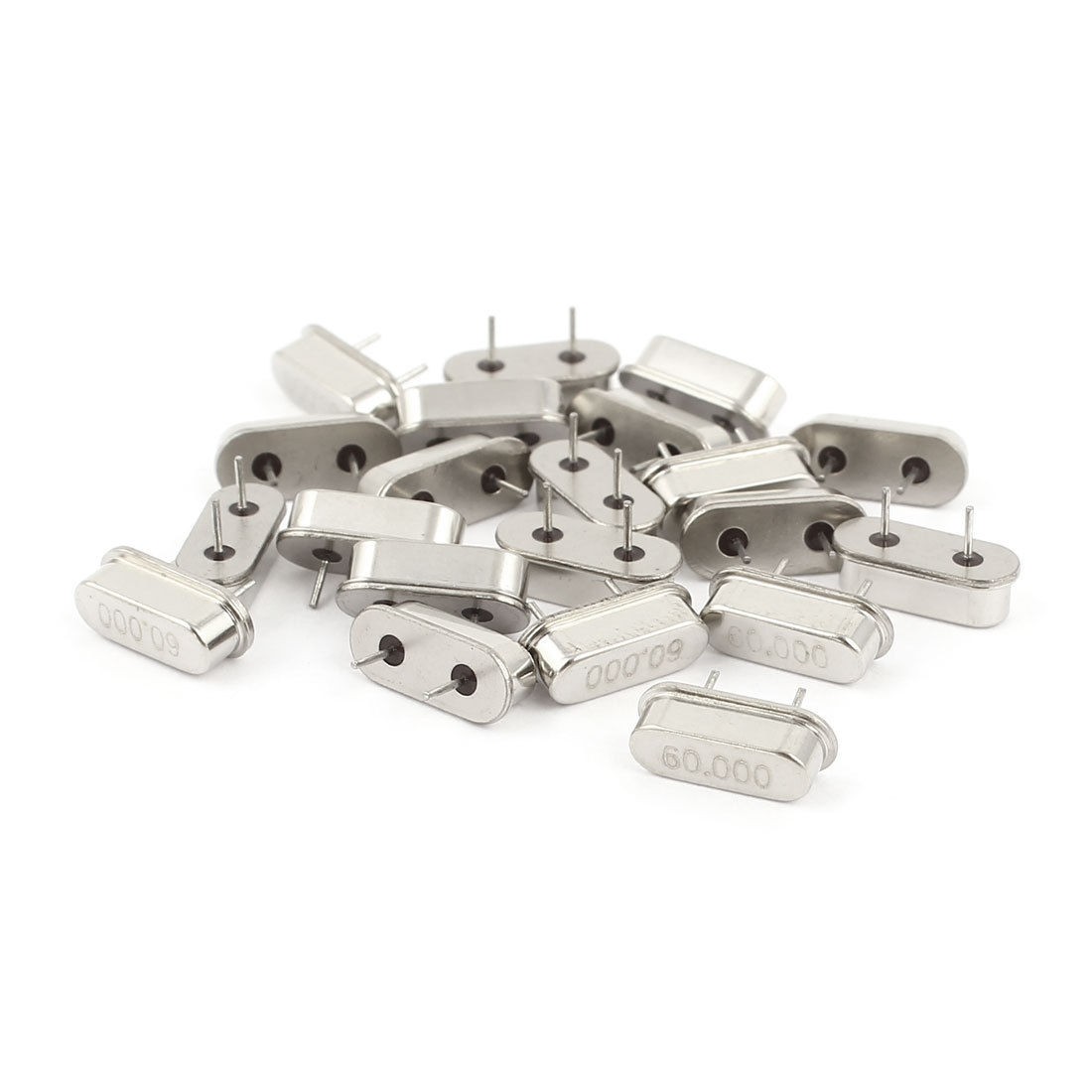 20 Pcs Low Profile 60MHZ 60.000MHZ Quartz Crystal Oscillator HC-49S Replacements