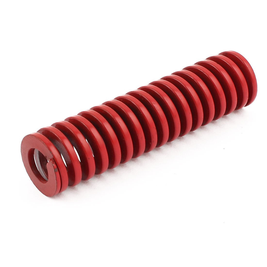 Red Medium Load Press Flat Coil Compression Die Spring 18mm x 9mm x 70mm