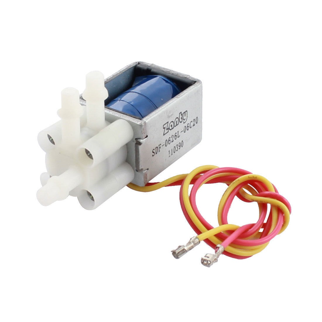 Replacement DC 6V 4mm 3-Ports Open Frame Solenoid Electromagnet Gas Valve