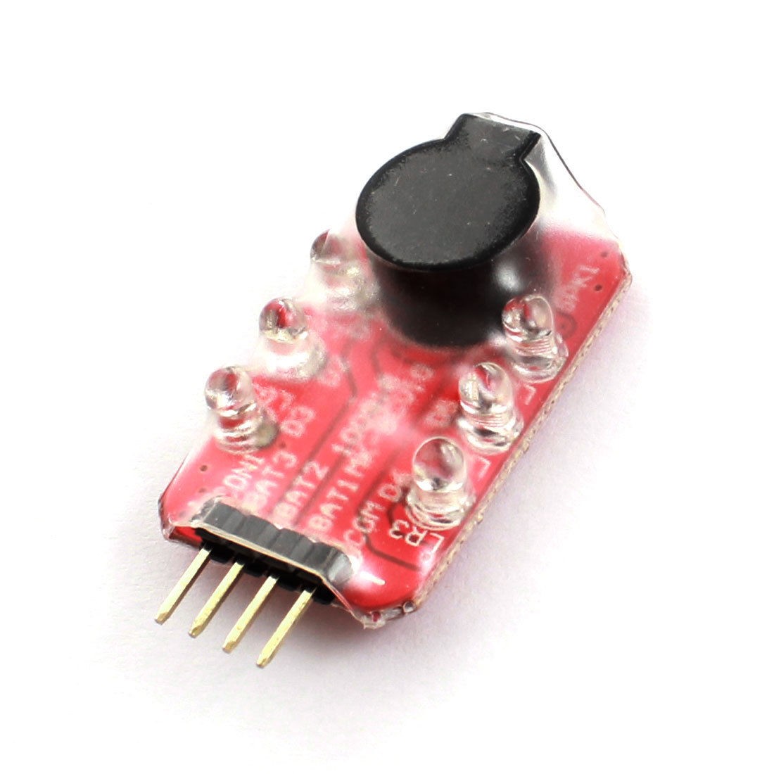 LED Indicator 7.4-11.1V 2-3S Cell Lipo Battery Low Voltage Beep Alarm Buzzer