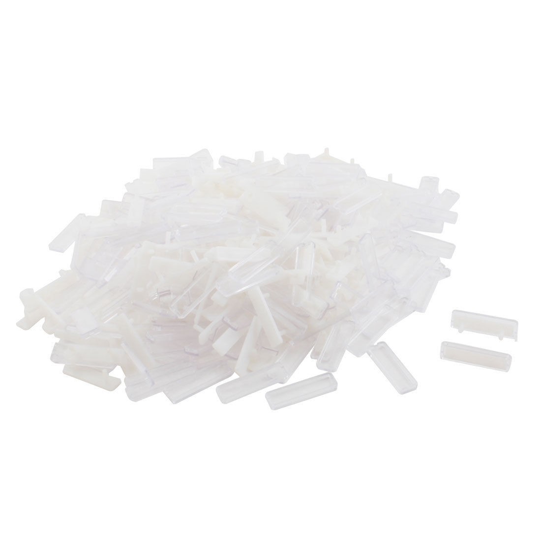 200Pcs 13mm x 45mm Plastic Waterproof Power Distributer Case Cable Label Stick