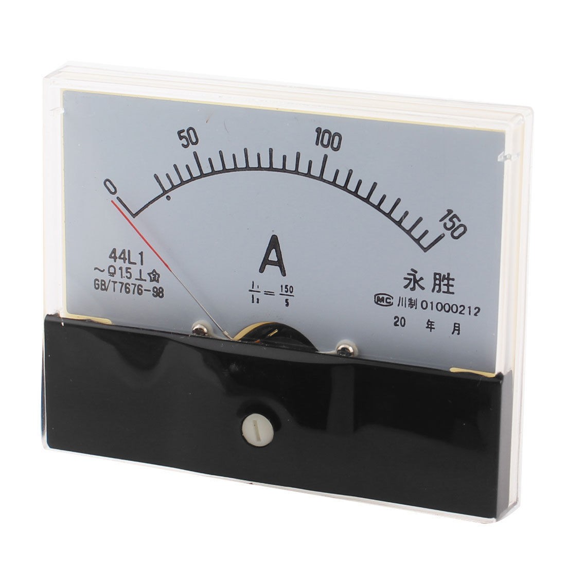 AC 0-150A Class 1.5 Accuracy Current Testing Panel Meter Ammeter Gauge