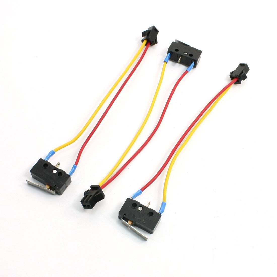 Gas Stove Ignition 2P Female Hinge Lever Micro Switch 5A 250VAC 3 Pcs