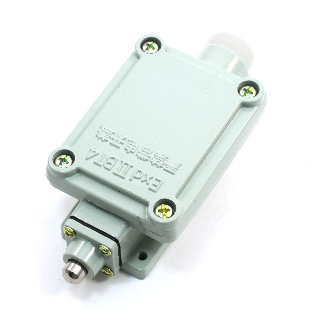 220V-380V 5A NO+NC SPDT Enclosed Shell Push Plunger Limit Switch