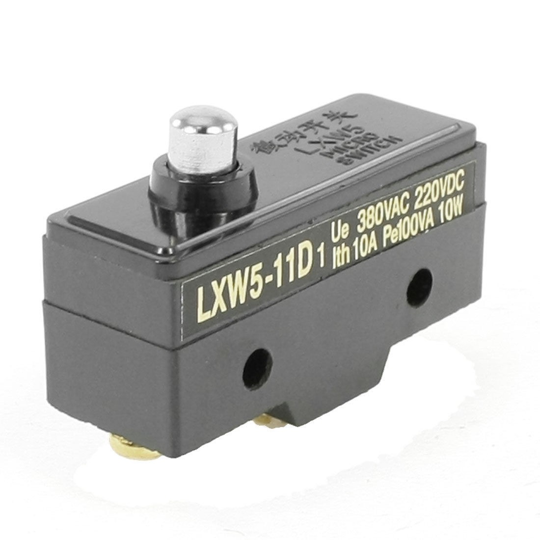 Pe 100VA 10W Ith 3A 1NO+1NC+1Com AC DC Basic Micro Switch LXW5-11D1