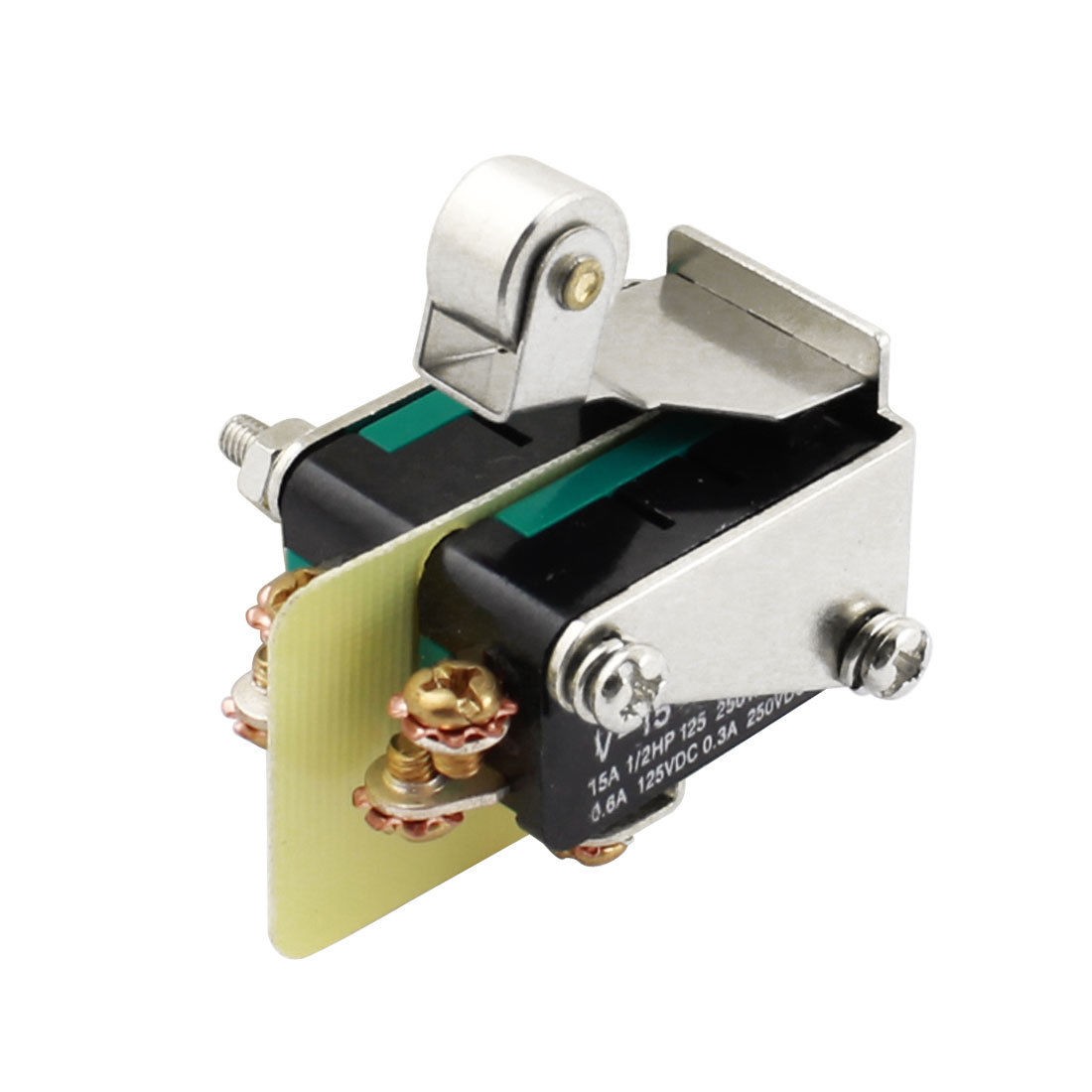 V-15-1C25 AC 125V/250V 15A Double SPDT Momentary Roller Lever Micro Switch