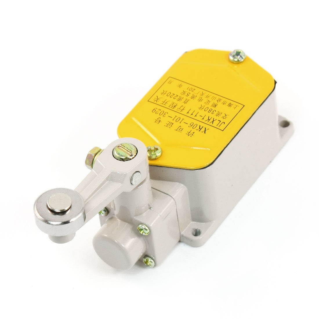 Momentary Dual Direction Rotary Roller Lever Limit Switch 380V AC 220V DC 5A