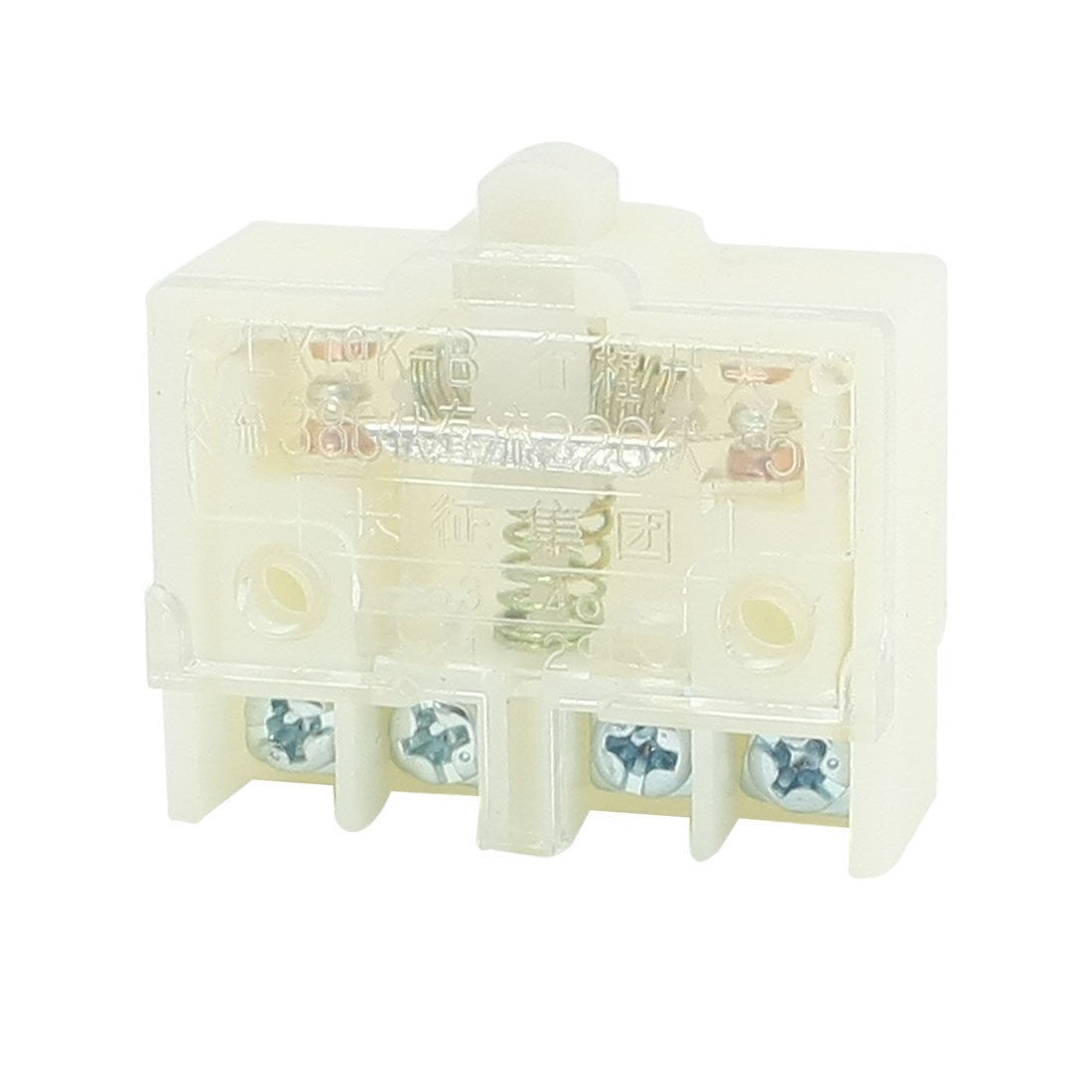 AC380V DC220V 5A 4 Screw Terminal Button Actuator Limit Switch
