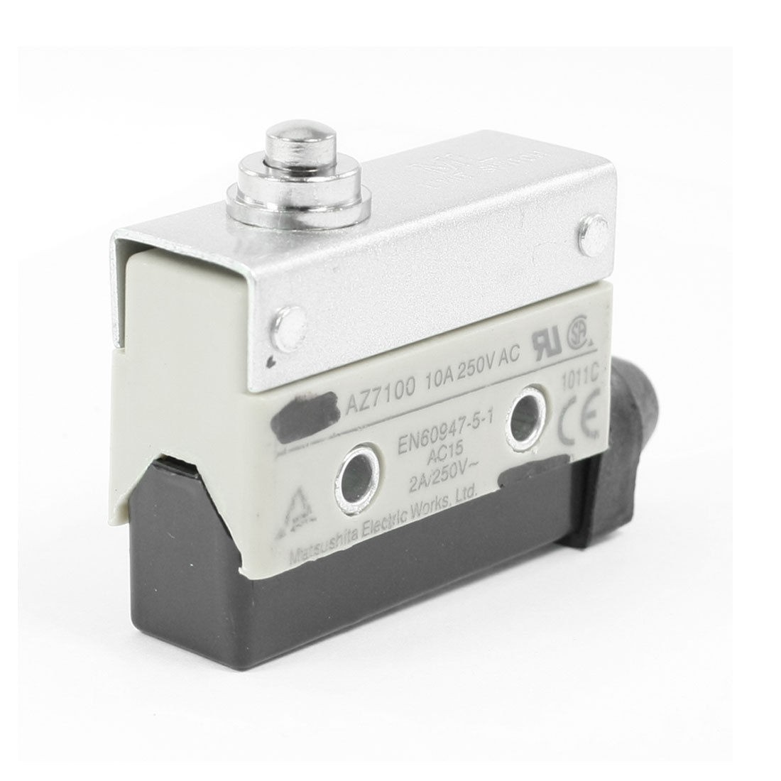 Panel Mounted Push Plunger Actuator Basic SPST Limit Switch AZ7100