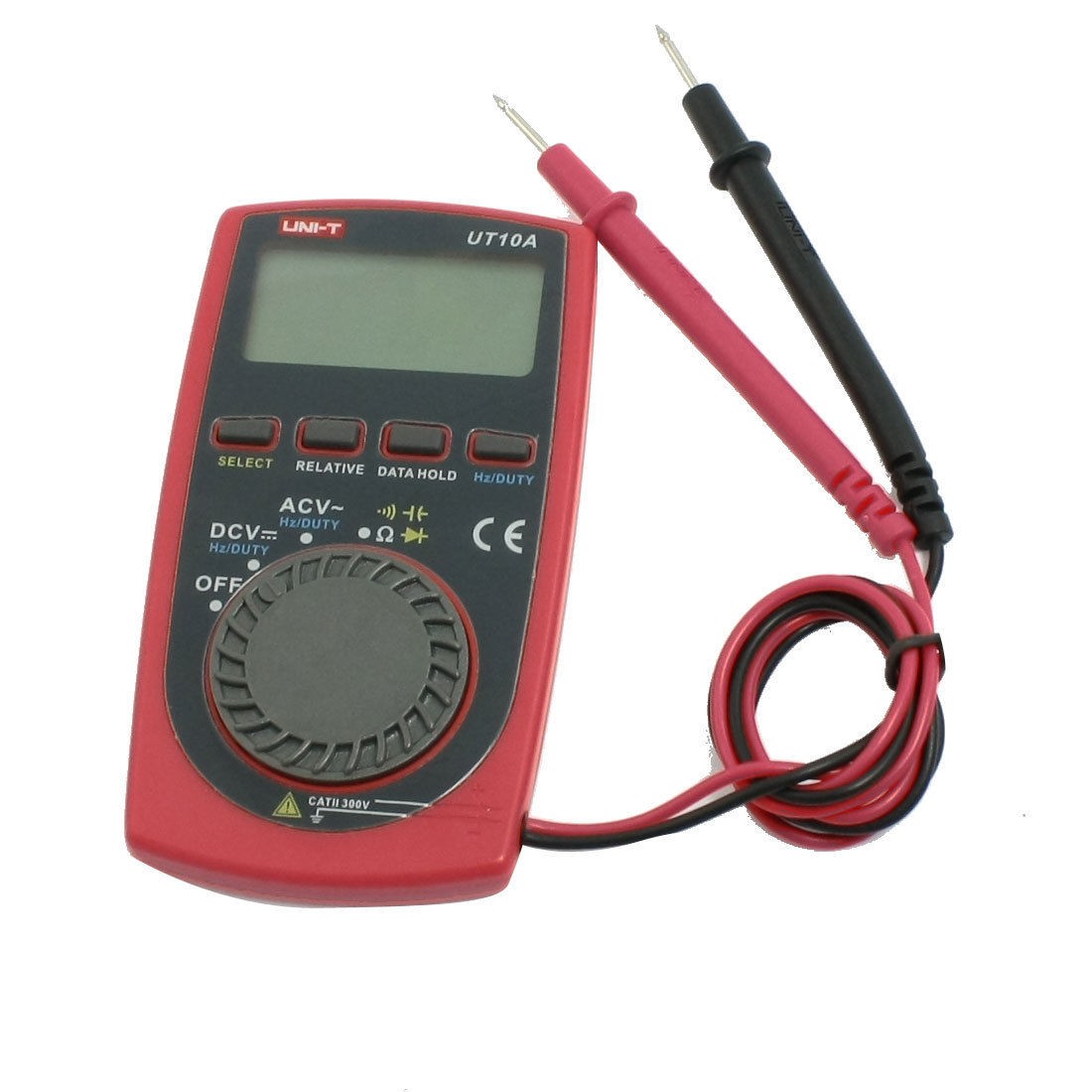 LCD Display AC DC Voltage Ohmmeter UT10A Digital Multimeter