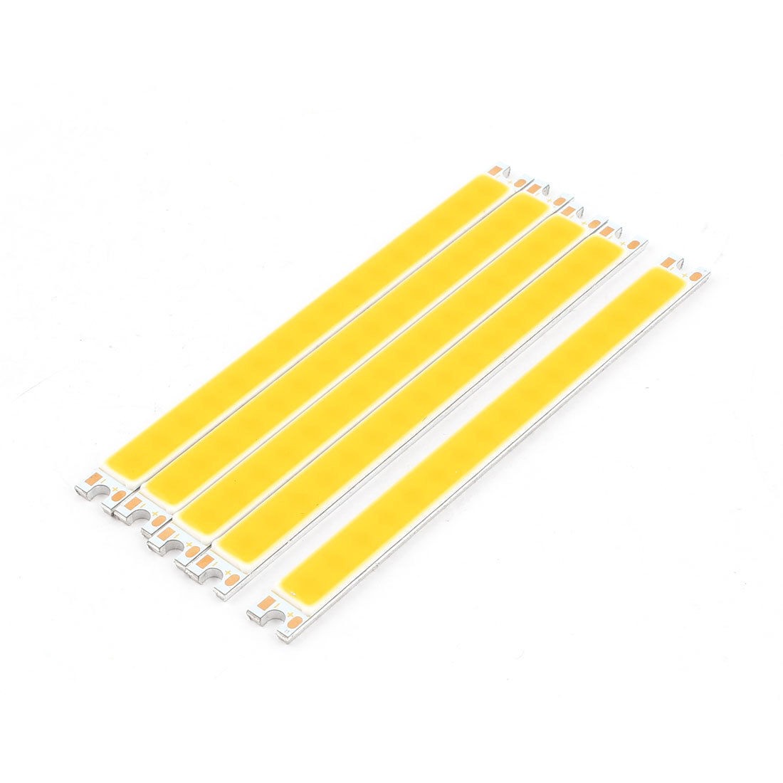 8W DC12-14V 700mA 80-100LM/W Warm White LED Light COB Lamp Beads Chip 5PCS