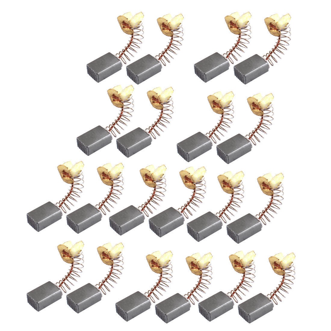 10 Pairs Generic Electric Motor Replacing Carbon Brushes 8mm x 5mm x 12mm