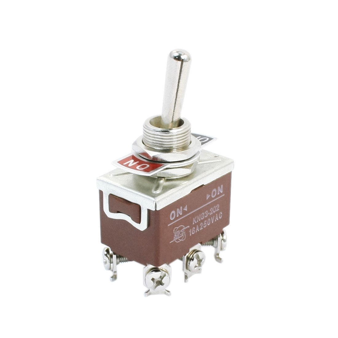 AC250V 16A DPST 2 Positions Latching Toggle Switch for Switching Light