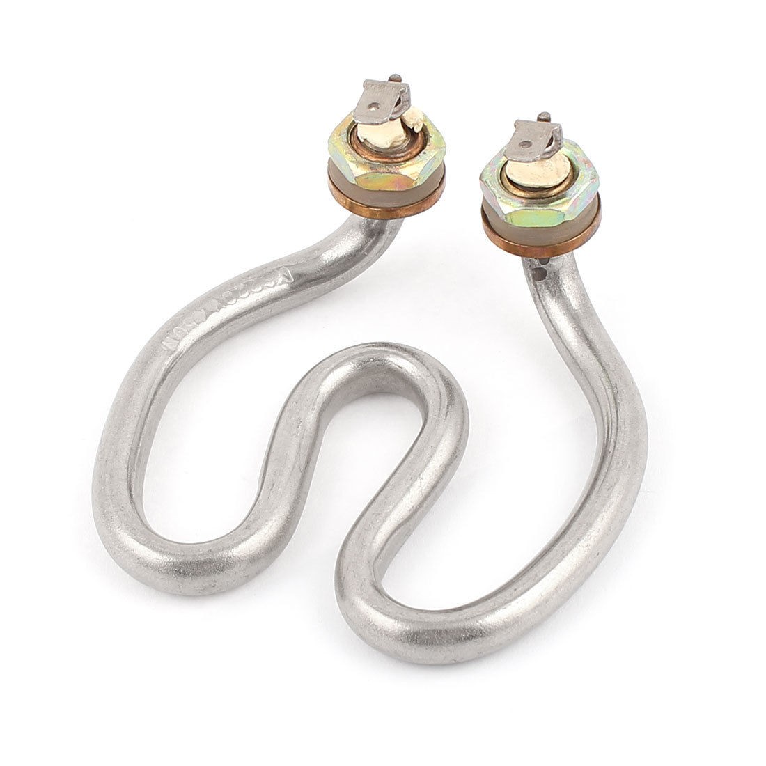 Silver Tone MetalElectric Heating Tube Pipe AC 220V 400W for Teapot