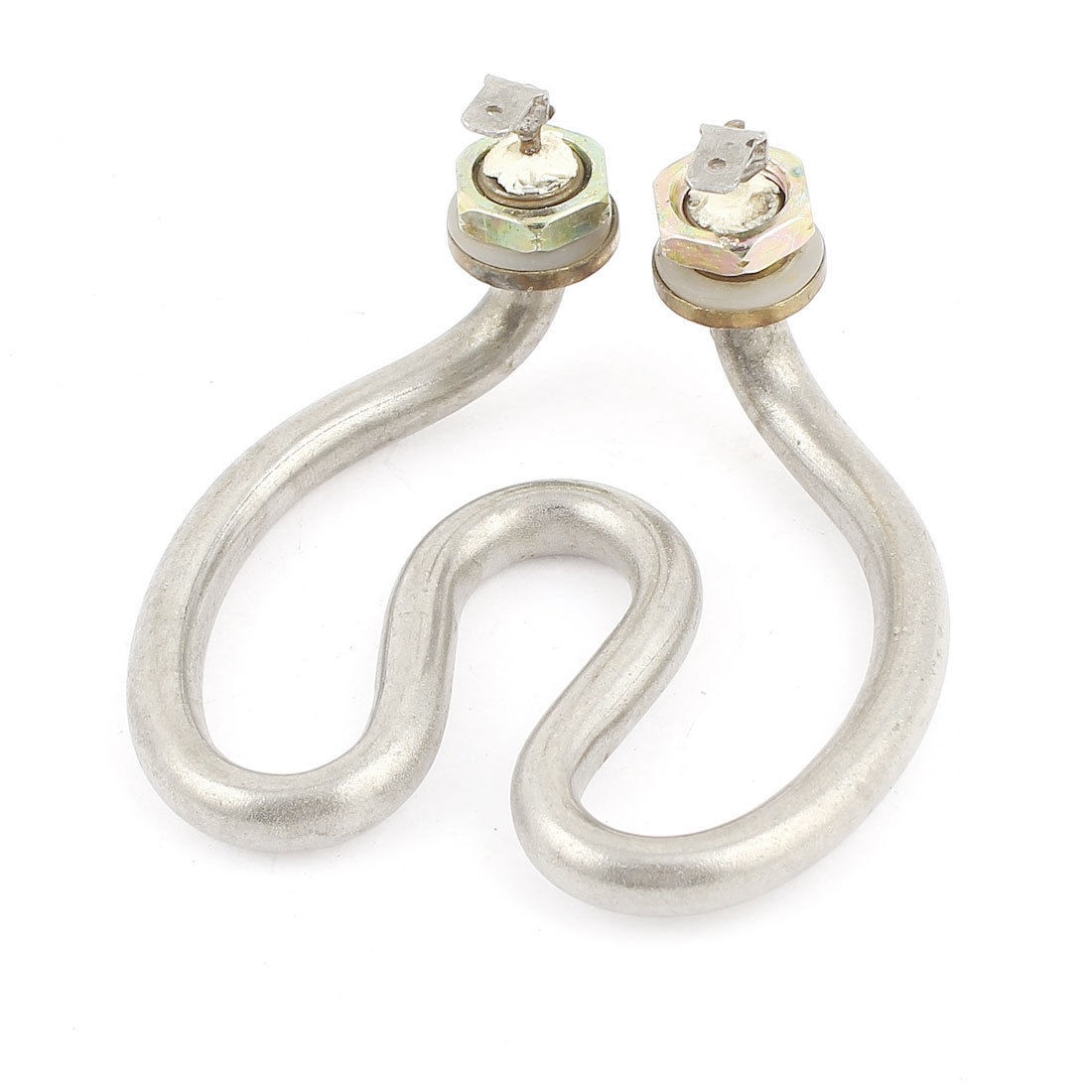 Silver Tone MetalElectric Heating Tube Pipe AC 220V 600W for Teapot