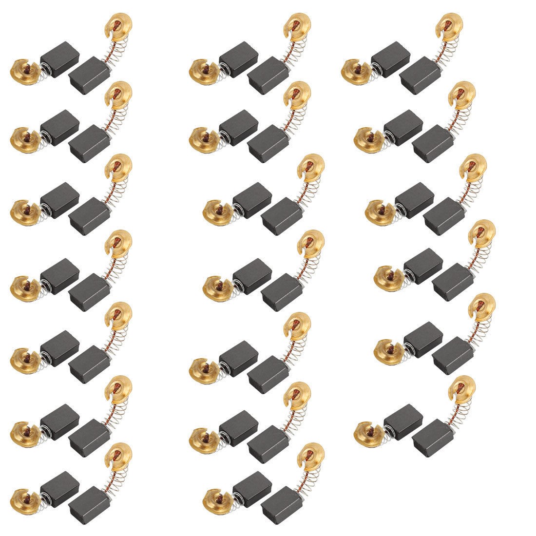 DC Electric Motor 16mm x 11mm x 7mm Carbon Brushes 20 Pairs