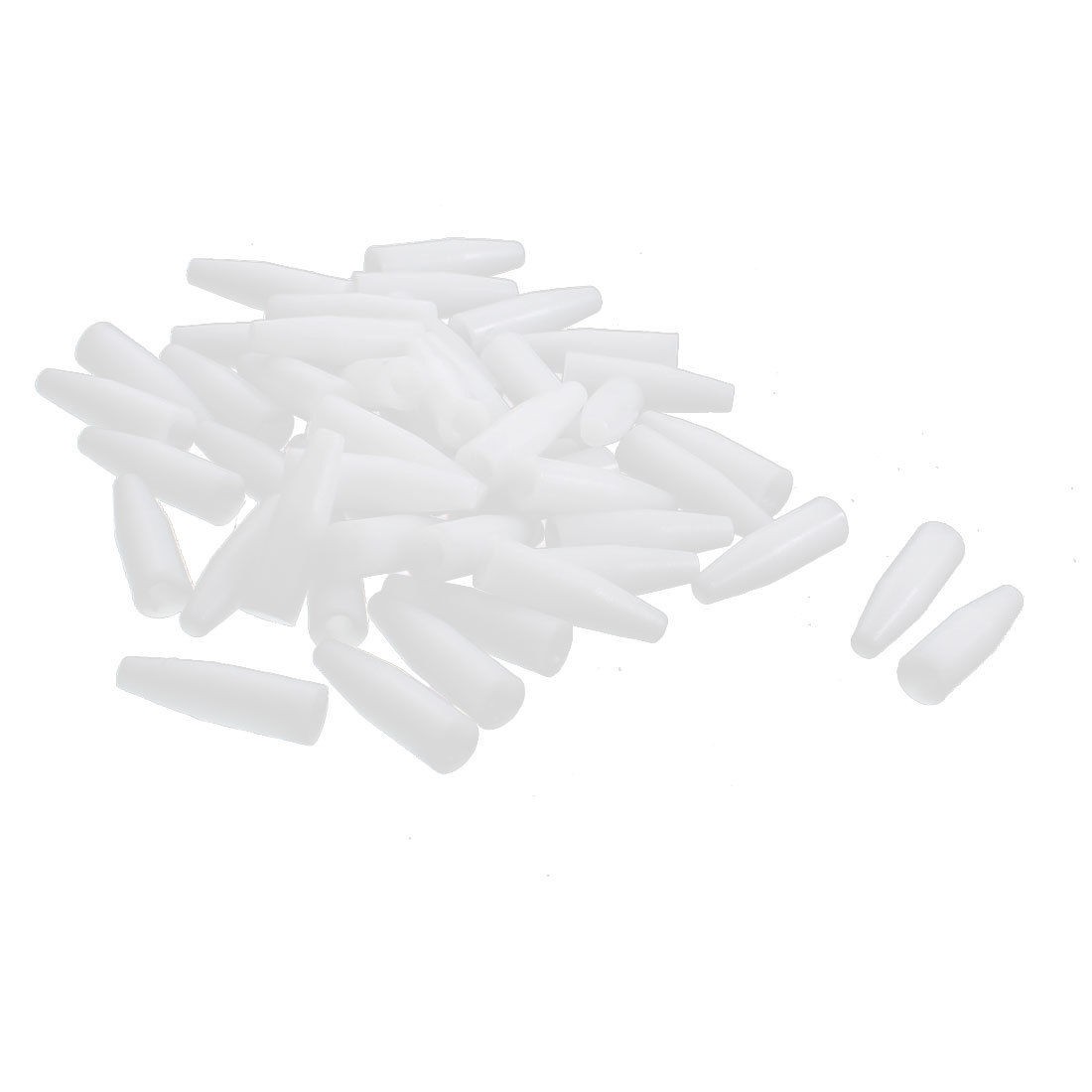 50Pcs 6x20mm Tapered Tip PCB Test Fixture Parts Plate POM Stand Holder