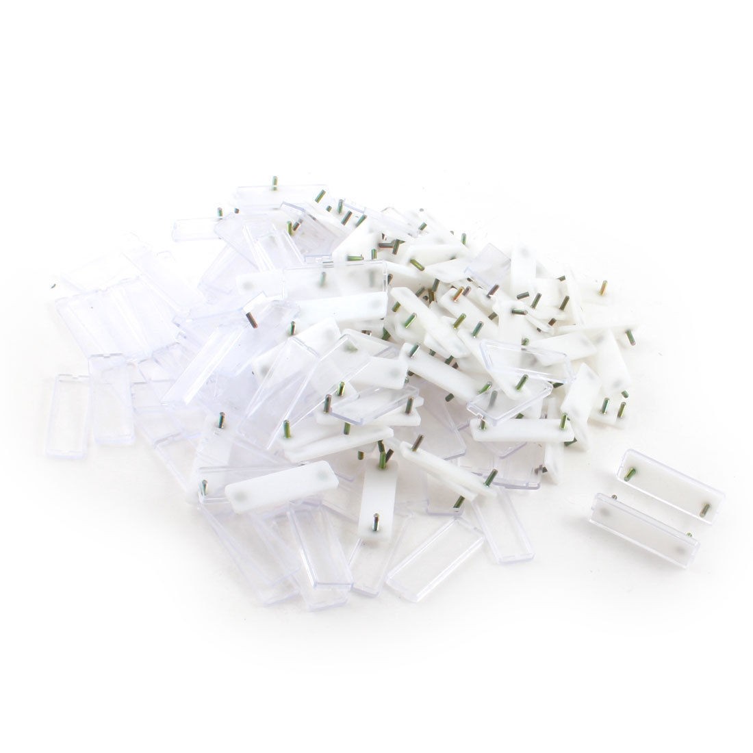 100pcs 17x 55mm M3 Thread Waterproof Power Distributor Case Cable Label Stick