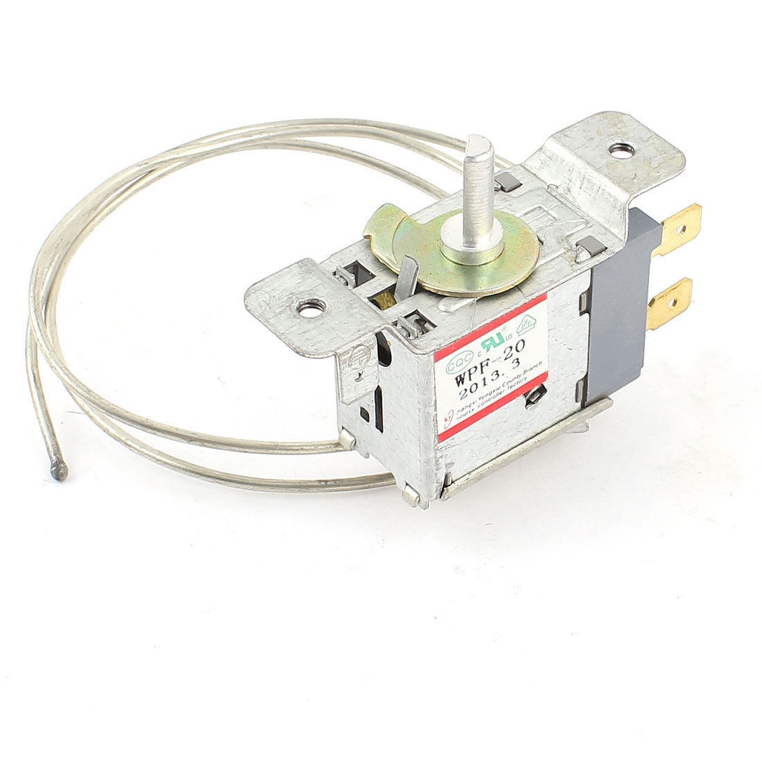 Household Refrigerator Fridge Freezer Thermostat 2Pins AC 250V 5(4)A Replacement