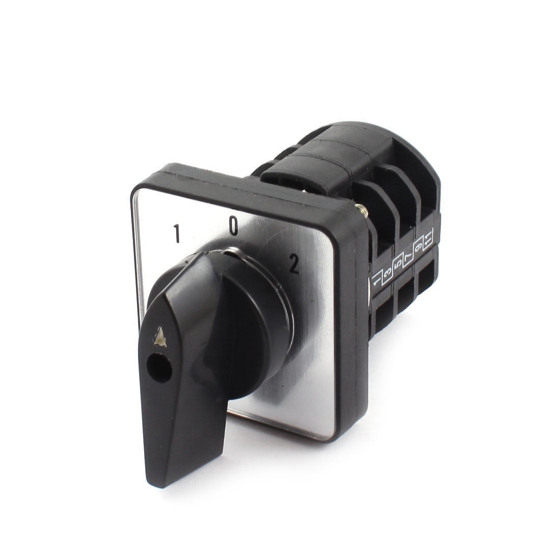 AC 380V 10A 3 Poles 3-Position Latching Plstic Rotary Cam Changeover Switch