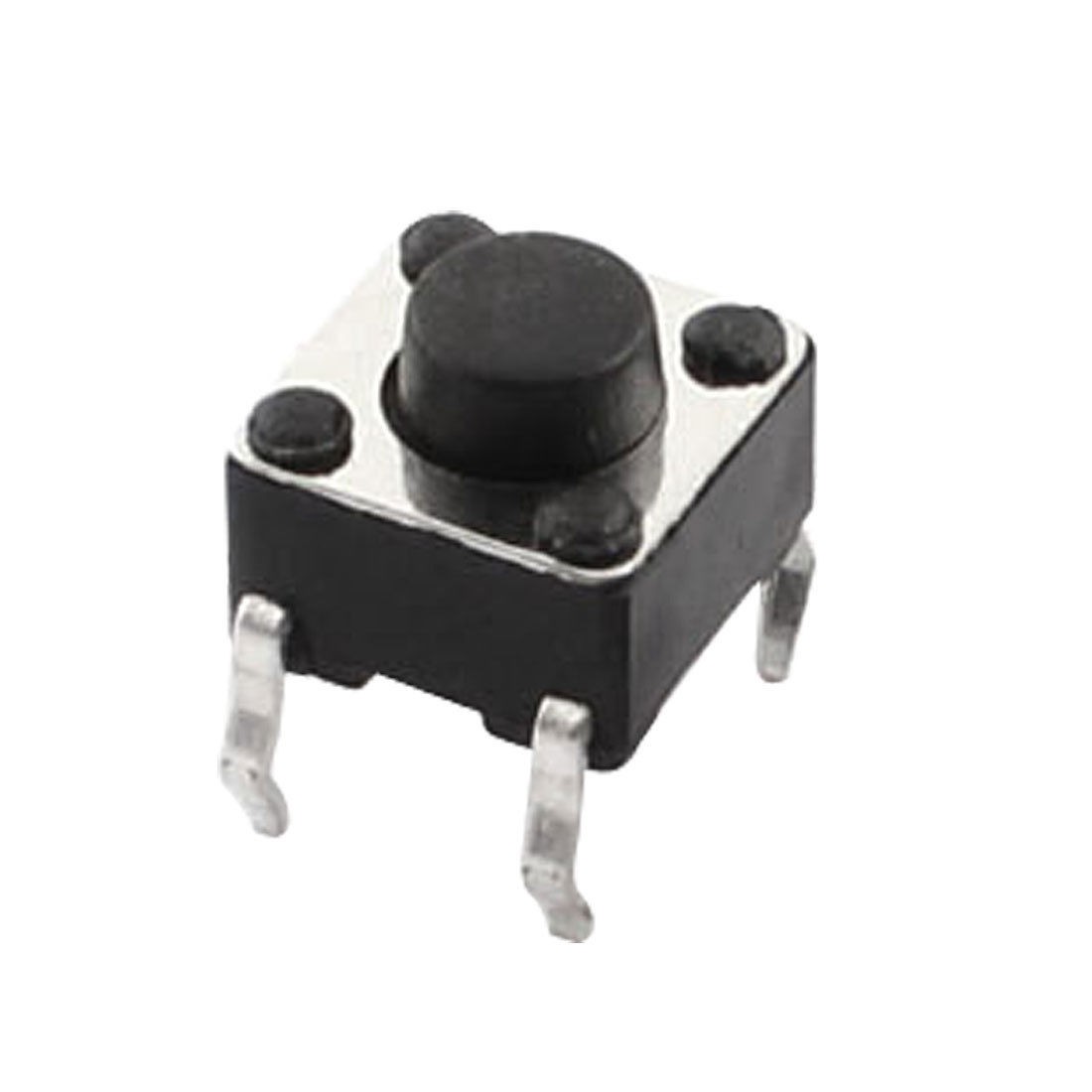 100pcs Tactile Push Button Switch Momentary Tact DIP Through Hole 4pin 6x6x5mm