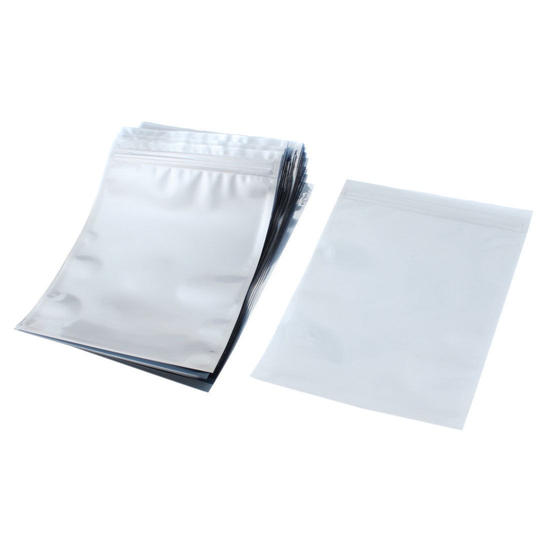 30pcs Reclosable Semitransparen<wbr/>t Anti-Static Ziplock Bags 15cmx20cm