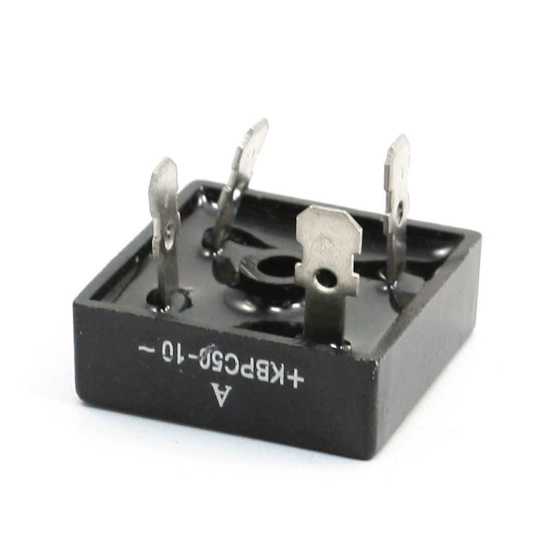 A+KBPC50-10 Metal Case Half Wave Diode Bridge Rectifier Black 50A 1KV