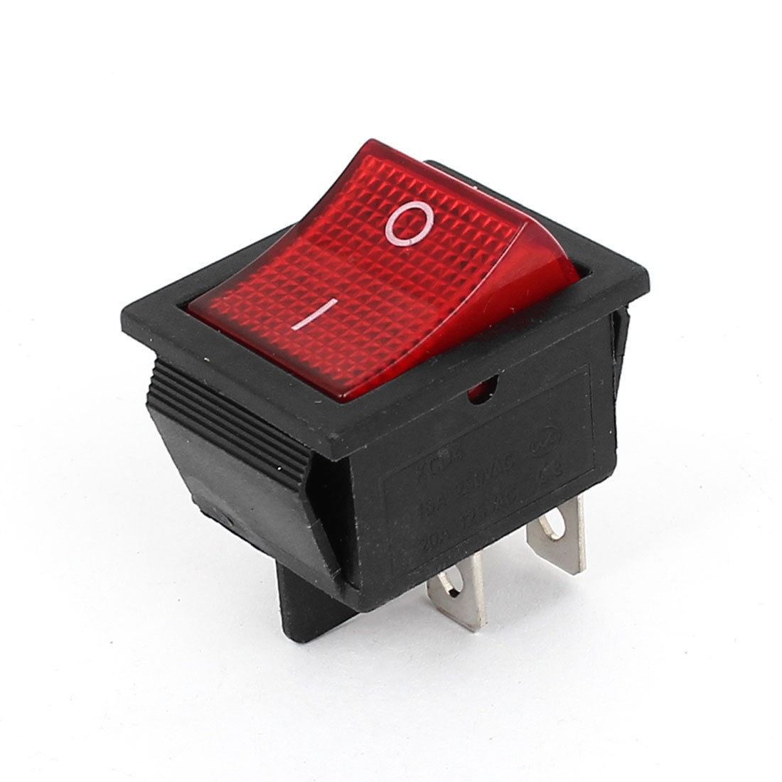 AC250V 16A 125V 20A 4 Pin DPST ON/OFF Panel Mounting Boat Rocker Switch