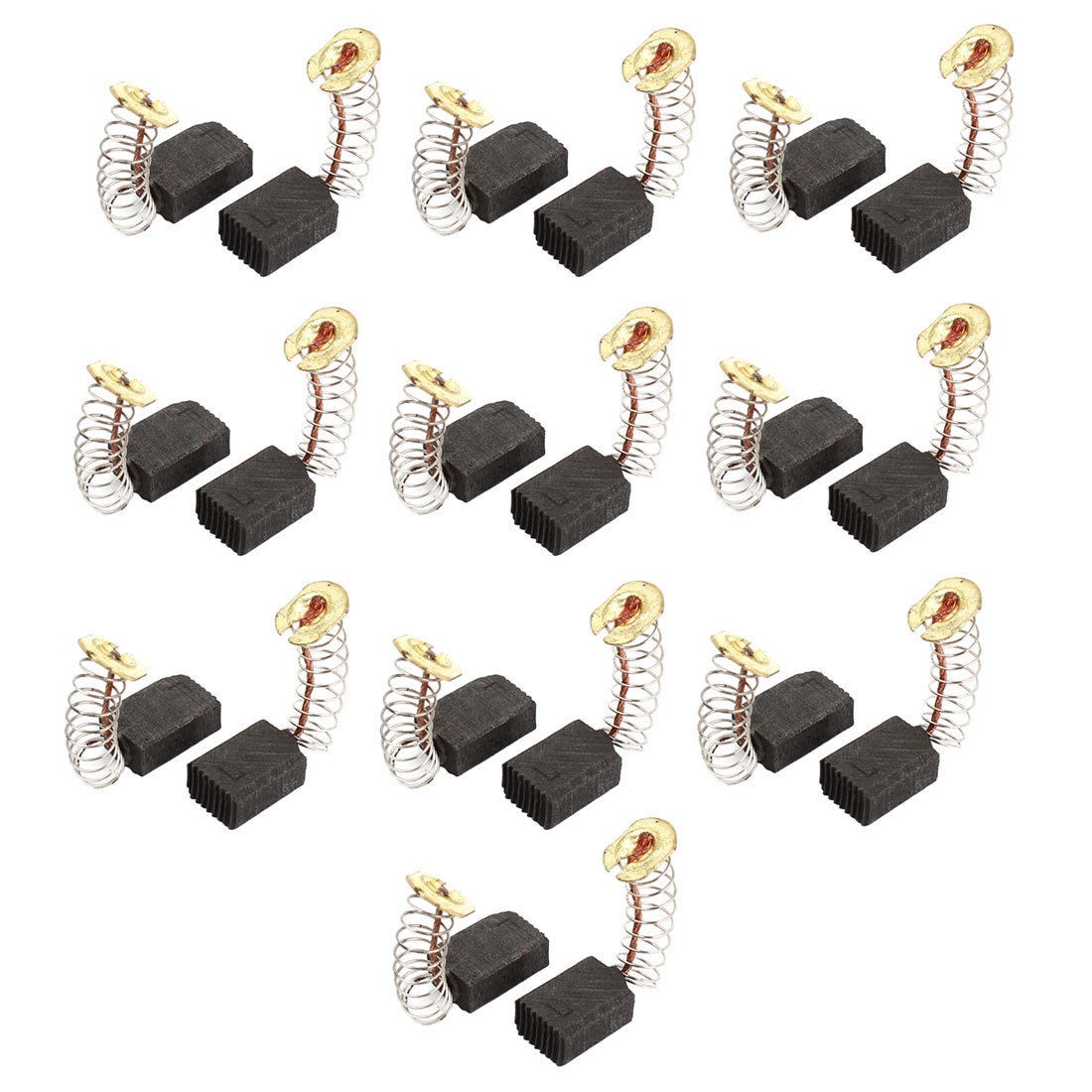 20 Pcs Spare Part CB408 Carbon Brushes 14mm x 9mm x 6mm Carbon Brushes