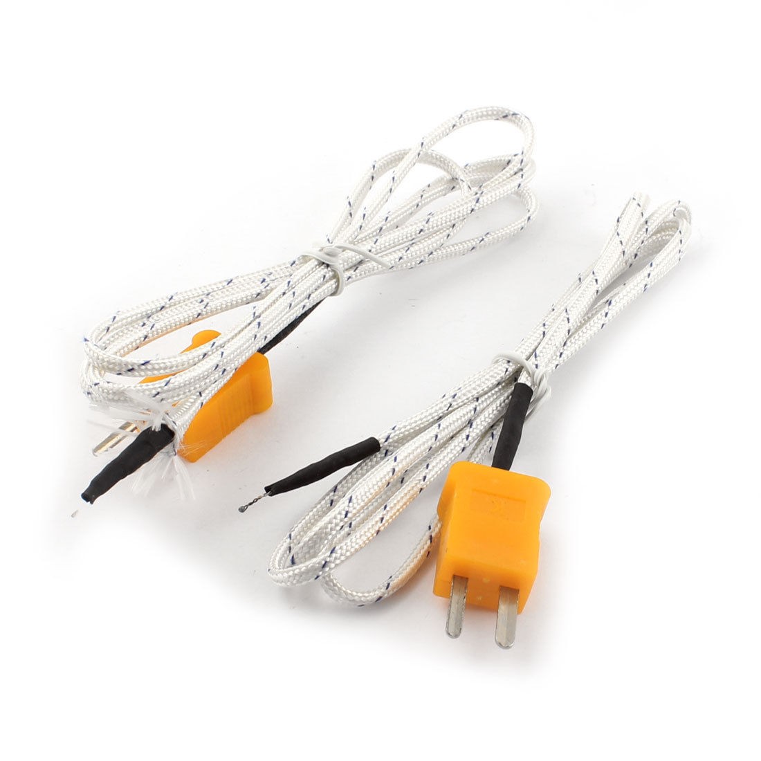 2pcs K Type 400C Wire Lead Measuring Thermocouple Sensor Probe 1M 3.3ft