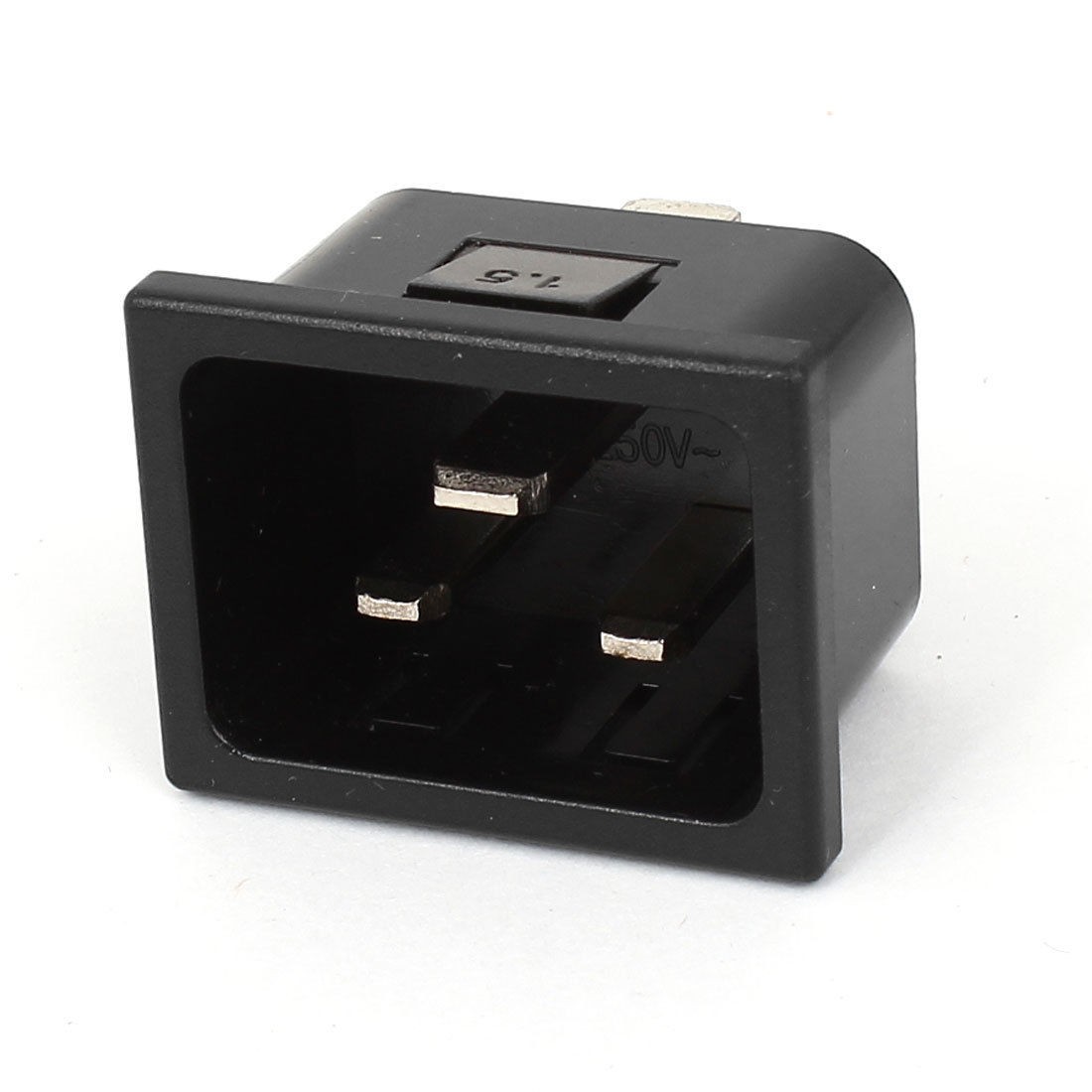 AC 250V 16A 3 Pin Panel Mount IEC320 C20 Male Plug Power Socket Connector