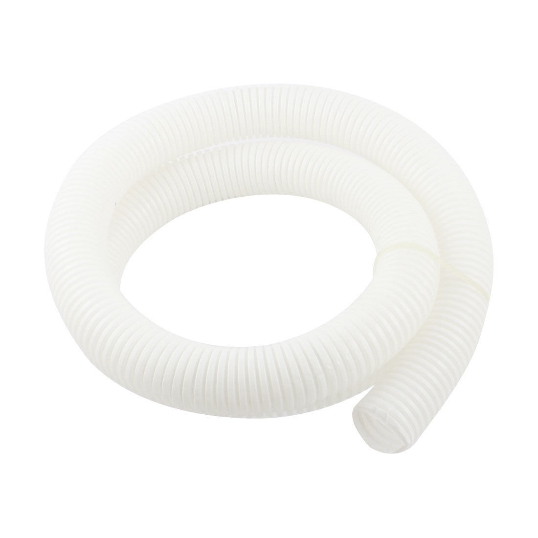 1.2m 4ft White Insulated Flexible Corrugated Hose Tubing 27mmx30mm