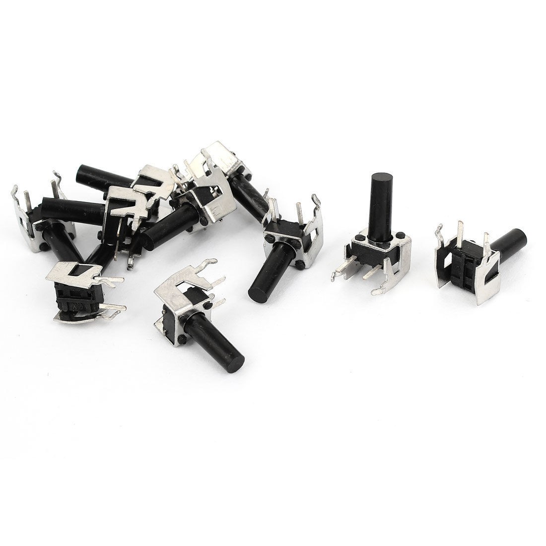 10 Pcs 6x6x13mm 2Pin Tactile Tact Push Button Mini Micro Momentary Switch