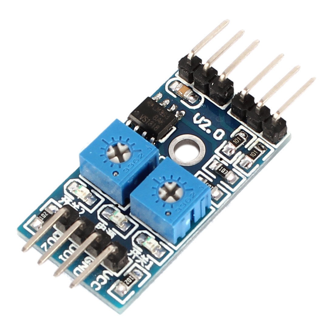 DC 5V 2 Channel Thermal Control Temperature Switch Sensor Module