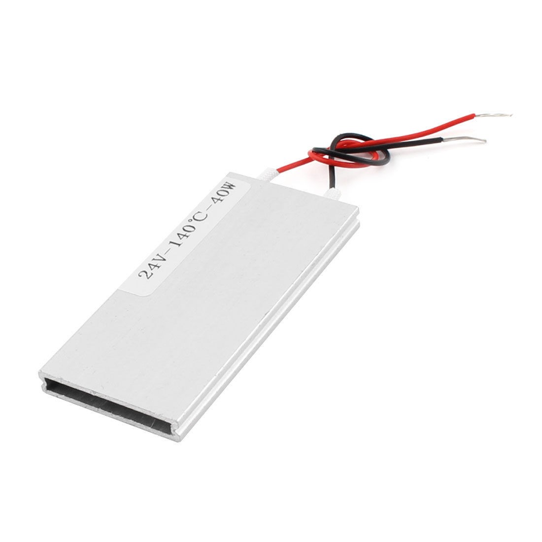 Car Truck 70mmx30mmx6mm Aluminum PTC Heating Element DC 24V 40W 140C