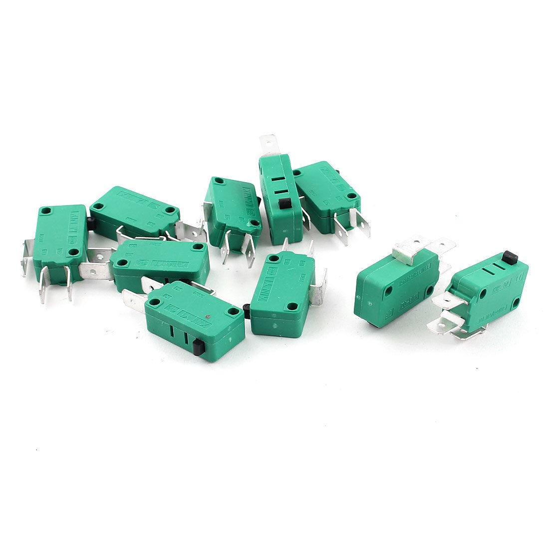 10pcs AC250V 125V 16A Micro Limit Switch Button SPDT 3PINS Snap Action KW3 Oz