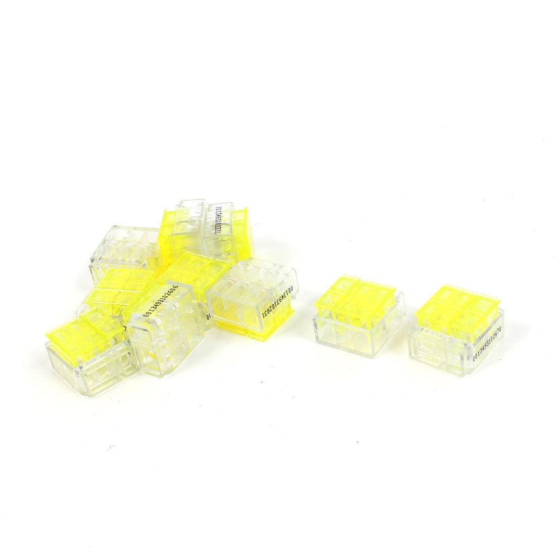 10pcs 1 5 2 5MM2 Wire Push in Cable Insulation I Clamp Quick Connector