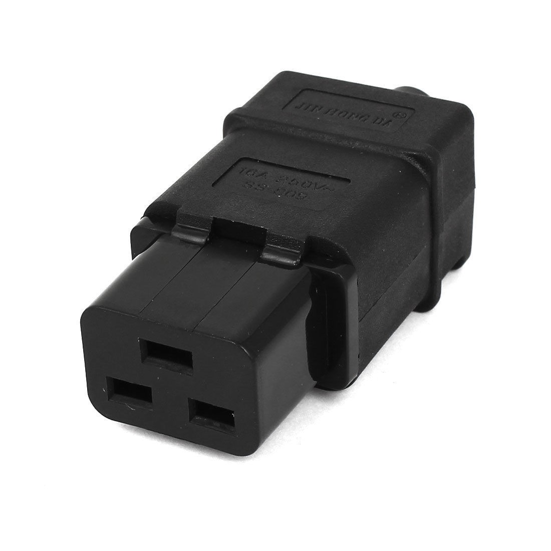 IEC320 C19 Female Plug Inline Power Rewirable Adapter Socket AC 250V 16A