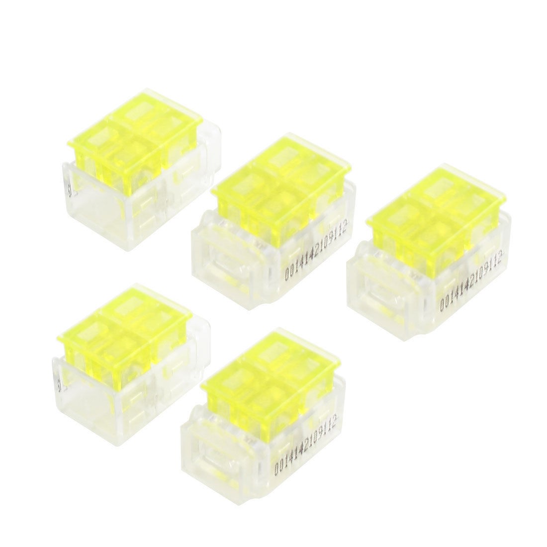 5 Pcs 1 5 2 5MM2 Insert Press I Clamp Quicker Wire Connector Insulated Splice