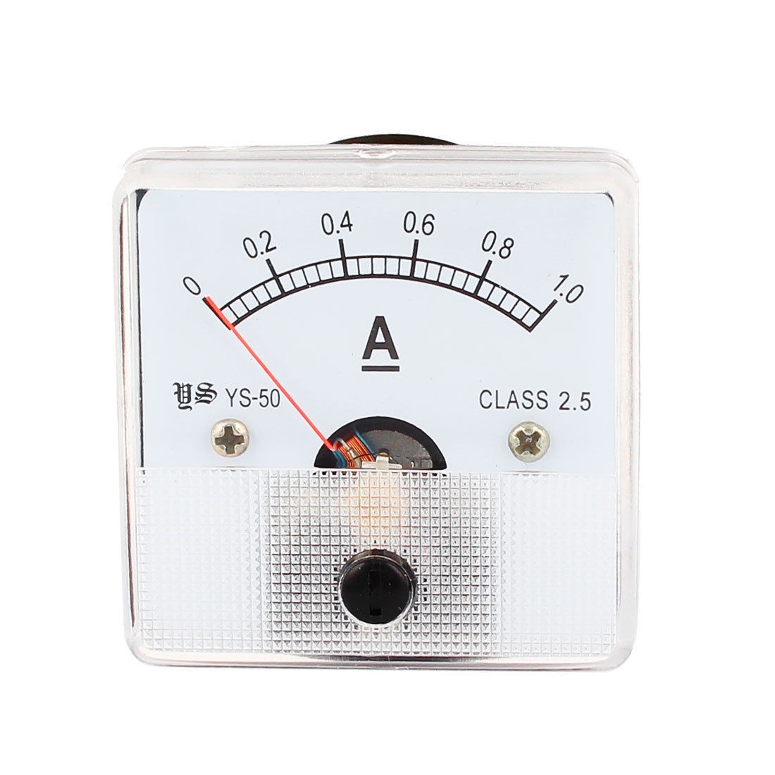 DC 0 1A Class 2 5 Accuracy Current Measurement Panel Ammeter Gauge Amp
