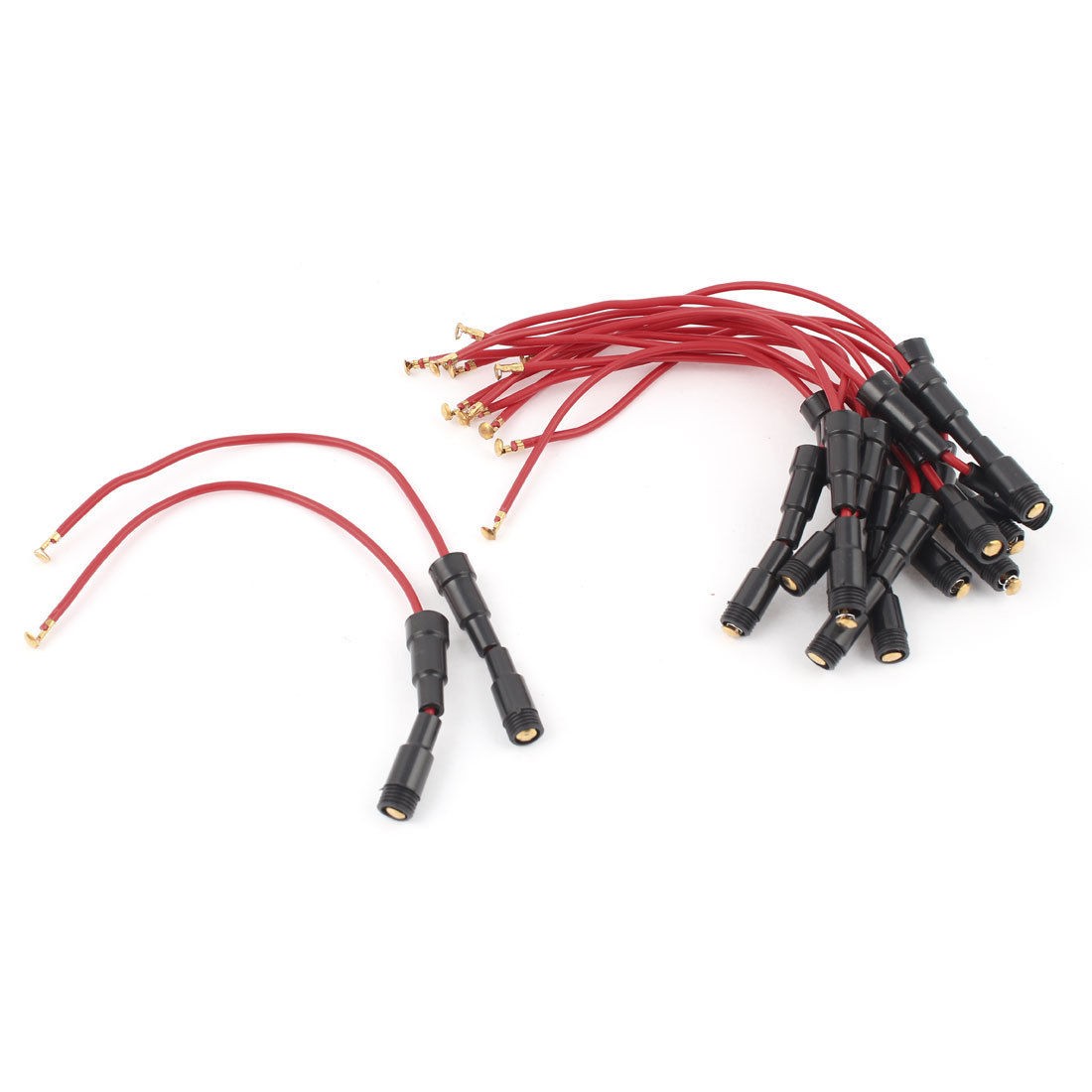 15 Pcs 5x20mm 5x20 in Line Screw AGC Glass Blow Fuse Holder Case