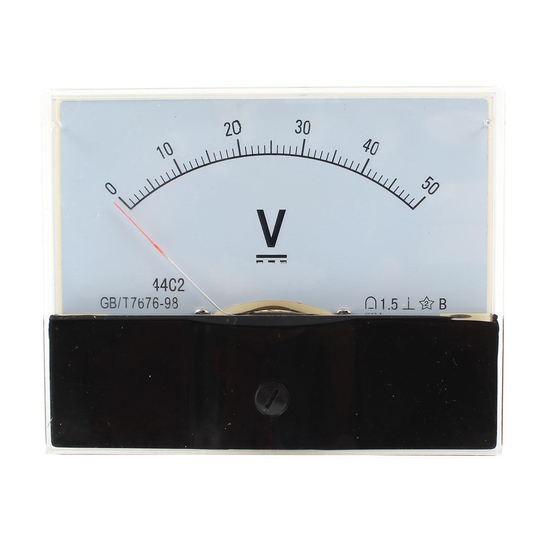 Class 1 5 DC 0 50V Analog Voltage Voltmeter Gauge Panel Volt Meter 44C2