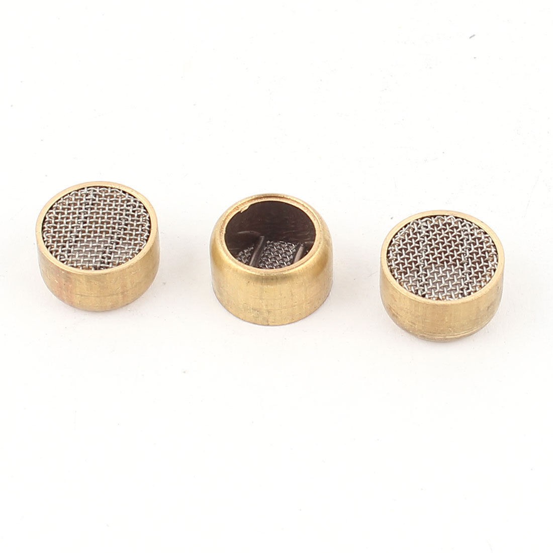3 Pcs Brass Screen Mesh Core Box Air Release Vents 14mm x 8mm
