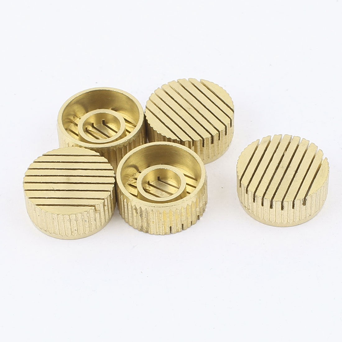 5pcs Brass Parallel Slotted Core Box Air Release Vents 16mmx7mm