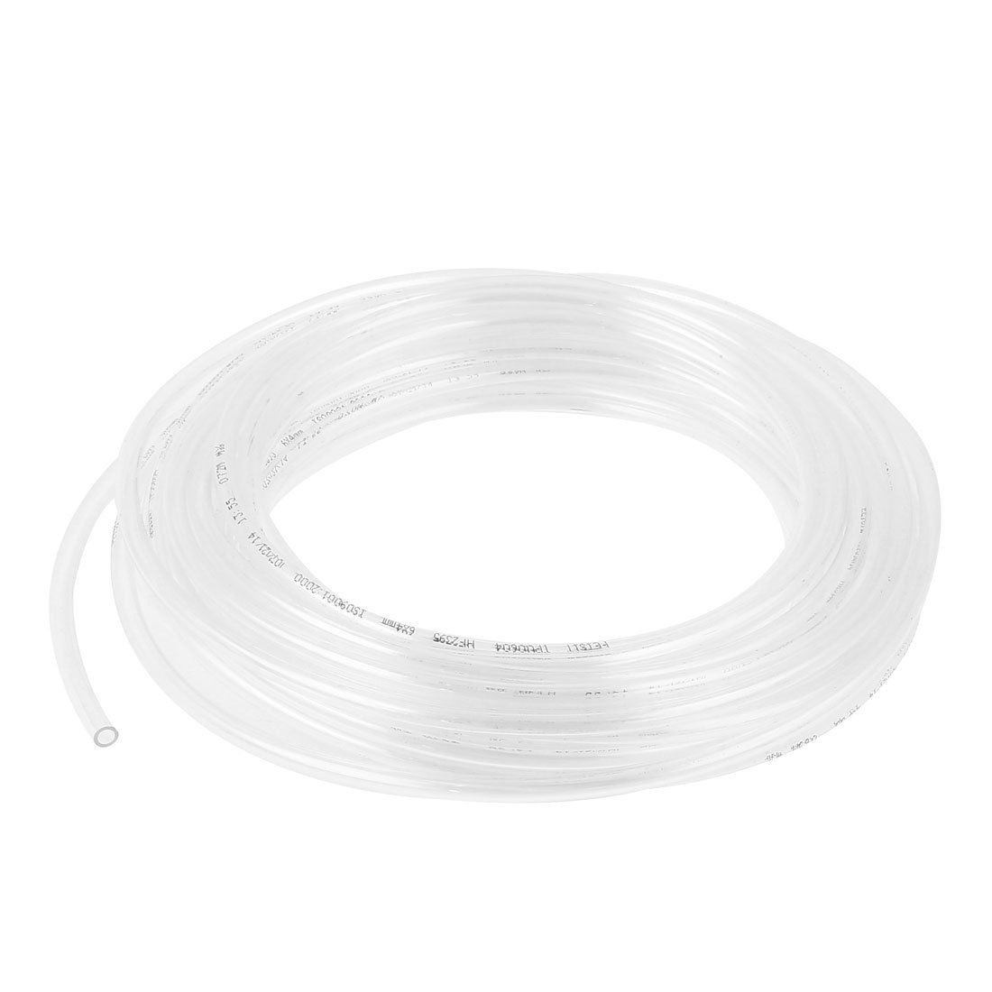 4mmx6mm Clear Polyurethane Air CO2 PU Tube Tubing 10M for Planted Tank Aquarium
