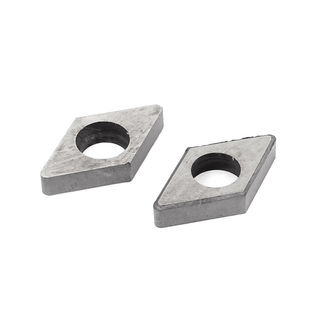 Machine Lathe Milling Tool Rhombus Shaped Cutter Carbide Insert MD1103 2 Pcs
