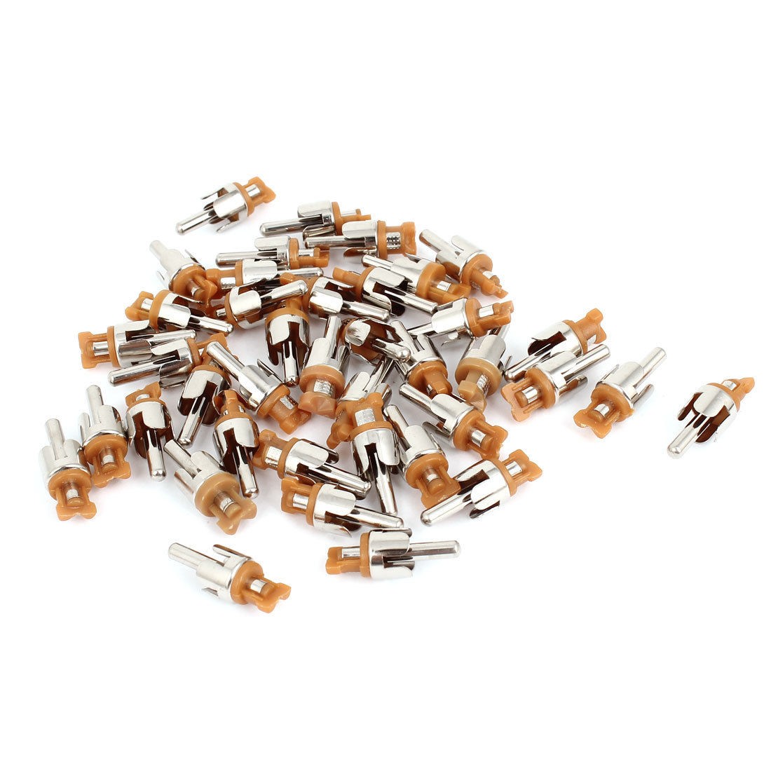 40pcs Spare Parts RCA Male Plug Audio Video Coupler Adapter Connector